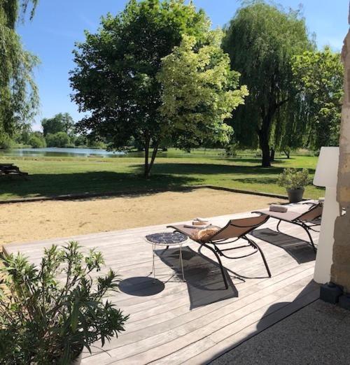 Le Moulin De Longchamp - Maison D'Hotes Lent Экстерьер фото